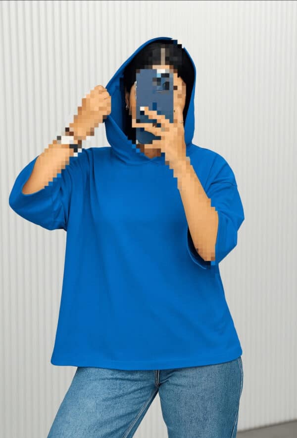 تیشرت کلاهدار - کد 10042 - Image 5