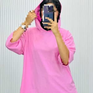 تیشرت کلاهدار - کد 10042